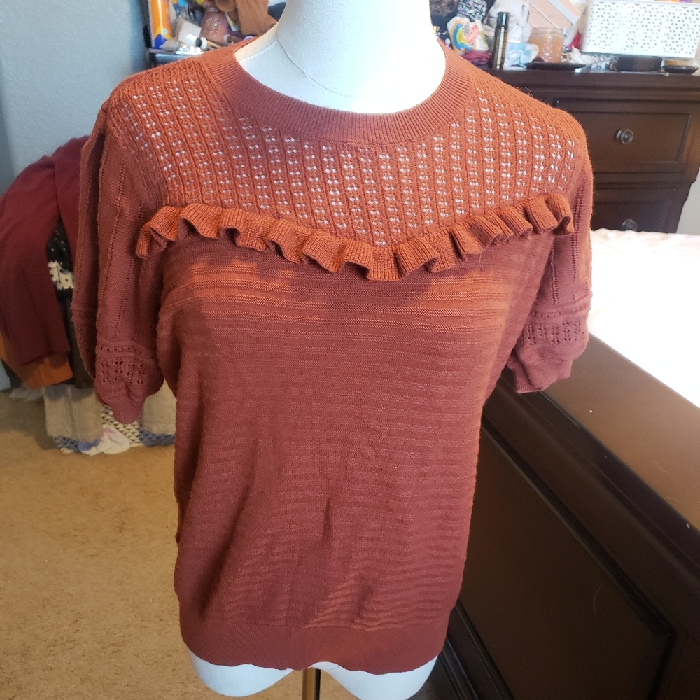 Loft short sleeve sweater